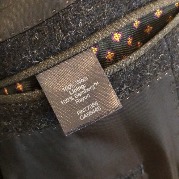 J.crew Ludlow Authentic Yorkshire Tweed Suit Jacket 42R Blazer - Picture 12 of 13